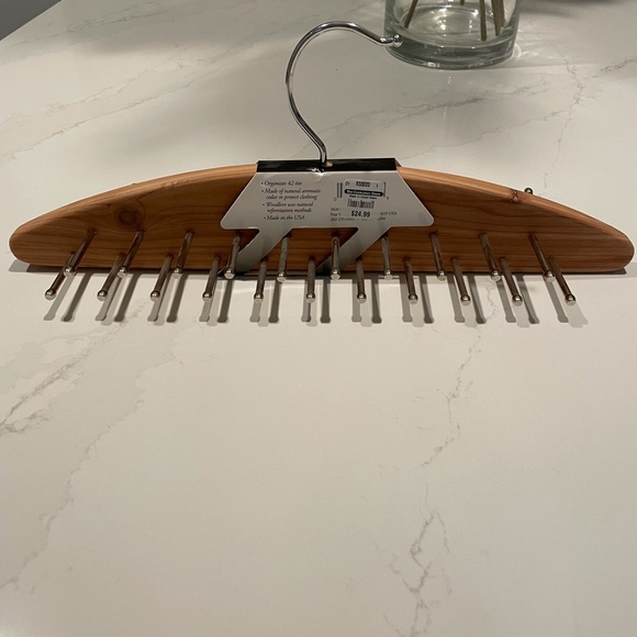 Container Store Wooden Tie Organizer - Picture 2 of 2